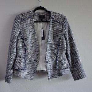 Banana republic twill blazer